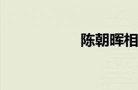 陈朝晖相关内容简介