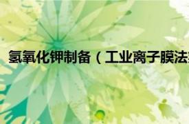 氢氧化钾制备（工业离子膜法氢氧化钾溶液相关内容简介介绍）