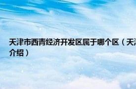 天津市西青经济开发区属于哪个区（天津西青经济技术开发区管理委员会相关内容简介介绍）