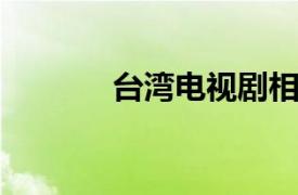 台湾电视剧相关内容简介介绍