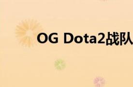 OG Dota2战队相关内容简介介绍