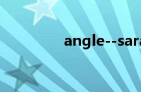 angle--sarah mclachlan