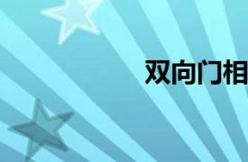 双向门相关内容简介