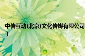 中传互动(北京)文化传媒有限公司（中传互动营销研究院相关内容简介介绍）