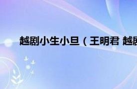 越剧小生小旦（王明君 越剧小生演员相关内容简介介绍）