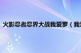 火影忍者忍界大战我爱罗（我爱罗忍界大战 相关内容简介介绍）