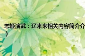 恋姬演武：辽来来相关内容简介介绍（恋姬演武：辽来来相关内容简介介绍）