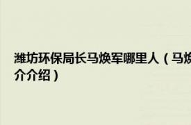 潍坊环保局长马焕军哪里人（马焕军 潍坊市生态环境局原局长相关内容简介介绍）