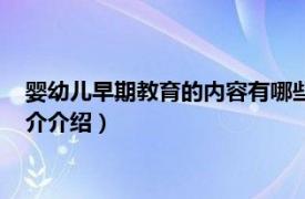 婴幼儿早期教育的内容有哪些（婴幼儿早期教育全书相关内容简介介绍）