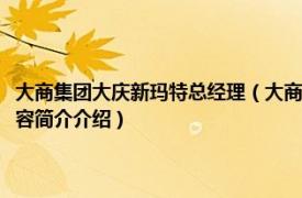 大商集团大庆新玛特总经理（大商大庆新玛特购物休闲广场有限公司相关内容简介介绍）