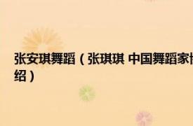 张安琪舞蹈（张琪琪 中国舞蹈家协会认证的注册舞蹈教师相关内容简介介绍）