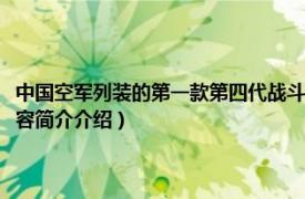 中国空军列装的第一款第四代战斗机是什么（制空王牌：第四代战机相关内容简介介绍）