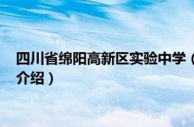 四川省绵阳高新区实验中学（绵阳高新区实验中学相关内容简介介绍）