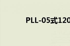 PLL-05式120mm自行迫榴炮