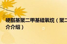 硬脂基聚二甲基硅氧烷（聚二甲基硅氧烷醇硬脂酸酯相关内容简介介绍）