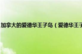 加拿大的爱德华王子岛（爱德华王子岛 加拿大东部岛屿相关内容简介介绍）