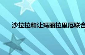 沙拉拉和让玛丽拉里厄联合导演的浪漫电影相关内容简介