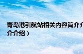 青岛港引航站相关内容简介介绍一下（青岛港引航站相关内容简介介绍）