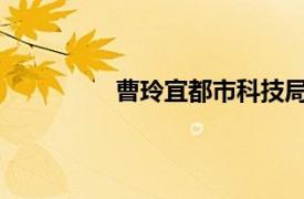 曹玲宜都市科技局副局长相关内容简介