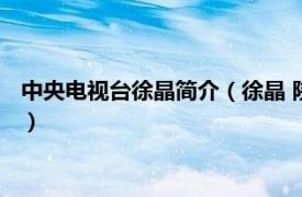 中央电视台徐晶简介（徐晶 陕西电视台主持人相关内容简介介绍）