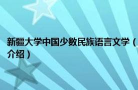 新疆大学中国少数民族语言文学（新疆大学中国语言文学学院相关内容简介介绍）