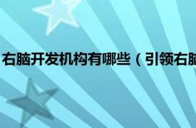 右脑开发机构有哪些（引领右脑潜能开发机构相关内容简介介绍）