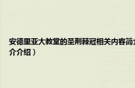 安德里亚大教堂的圣荆棘冠相关内容简介介绍（安德里亚大教堂的圣荆棘冠相关内容简介介绍）