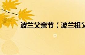 波兰父亲节（波兰祖父母节相关内容简介介绍）