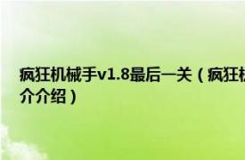 疯狂机械手v1.8最后一关（疯狂机械手新版之核心任务无敌版相关内容简介介绍）