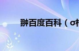 翀百度百科（σ相关内容简介介绍）