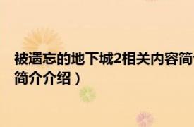 被遗忘的地下城2相关内容简介介绍（被遗忘的地下城2相关内容简介介绍）