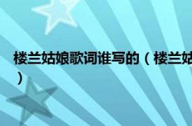 楼兰姑娘歌词谁写的（楼兰姑娘 田七导演歌曲相关内容简介介绍）