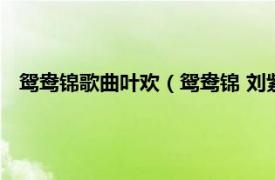 鸳鸯锦歌曲叶欢（鸳鸯锦 刘紫玲演唱歌曲相关内容简介介绍）