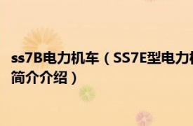 ss7B电力机车（SS7E型电力机车常见故障应急处理办法相关内容简介介绍）