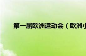 第一届欧洲运动会（欧洲小国运动会相关内容简介介绍）