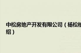 中松房地产开发有限公司（杨松柏 中房股份副董事长董事相关内容简介介绍）