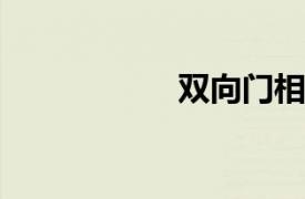 双向门相关内容简介