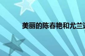 美丽的陈春艳和尤兰达在南方演唱的歌曲简介