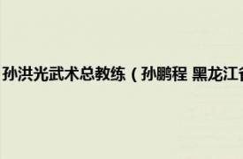 孙洪光武术总教练（孙鹏程 黑龙江省武术协会武校教练相关内容简介介绍）