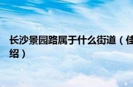 长沙景园路属于什么街道（佳园路 长沙市佳园路相关内容简介介绍）