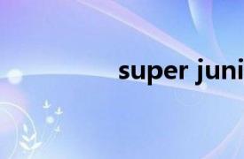 super junior专辑主打曲