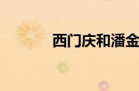 西门庆和潘金莲相关内容介绍