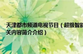 天津都市频道电视节目（超级智能 天津广播电视台新闻频道播出的节目相关内容简介介绍）