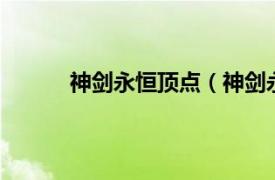 神剑永恒顶点（神剑永恒1相关内容简介介绍）