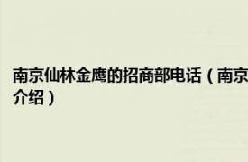 南京仙林金鹰的招商部电话（南京仙林金鹰购物中心有限公司相关内容简介介绍）