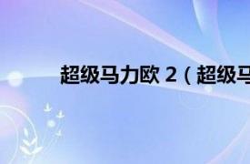 超级马力欧 2（超级马力欧相关内容简介介绍）