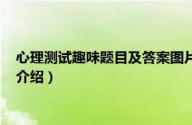 心理测试趣味题目及答案图片（趣味心理测试全集相关内容简介介绍）