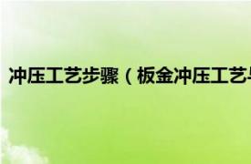 冲压工艺步骤（板金冲压工艺与窍门精选 下相关内容简介介绍）