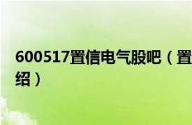 600517置信电气股吧（置信电气[600517]相关内容简介介绍）