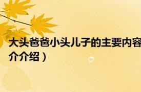 大头爸爸小头儿子的主要内容（大头儿子和小头爸爸3相关内容简介介绍）